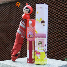 Speicla Cartoon Handle Umbrella in Bottle (YS-3FB004A)